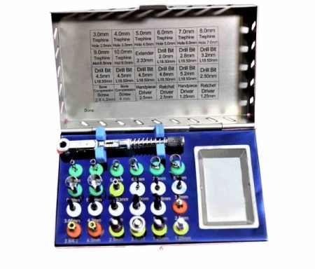 Basic universal  surgical  kit of 25 pices 